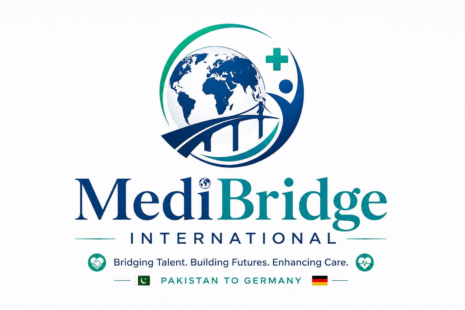 Healthcare professional in a modern German hospital
